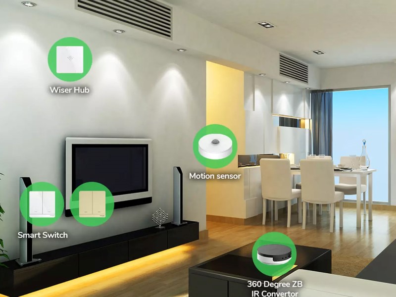 سنسورهای حضور خانه هوشمند اشنایدر