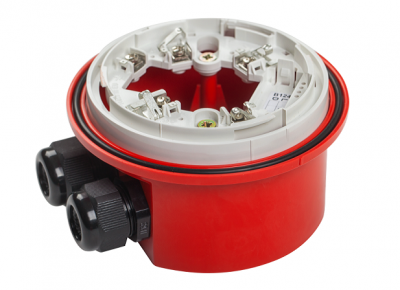 پایه آژیر فلاشر آدرس پذیر ضدآب مدل WSB IP65 تله تک